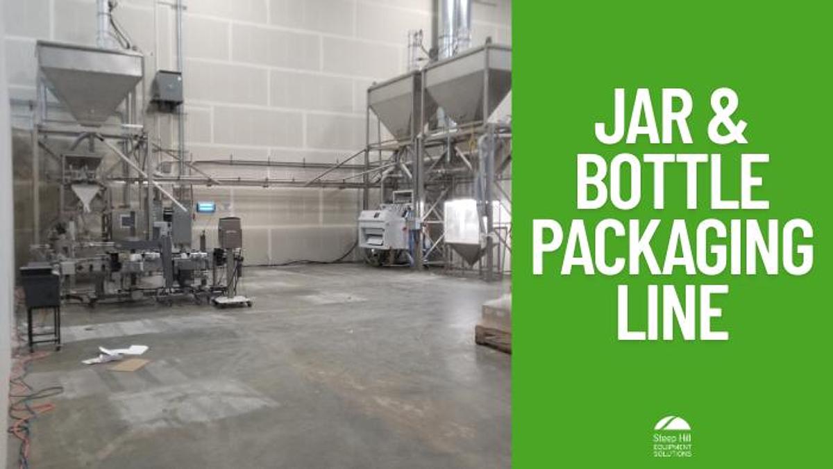 Used Jar and Bottle Packaging Line