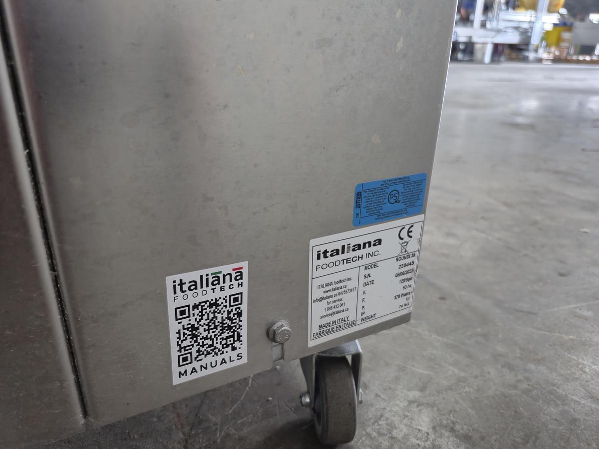 Used Italiana Foodtech Roundi 35 Dough Rounder