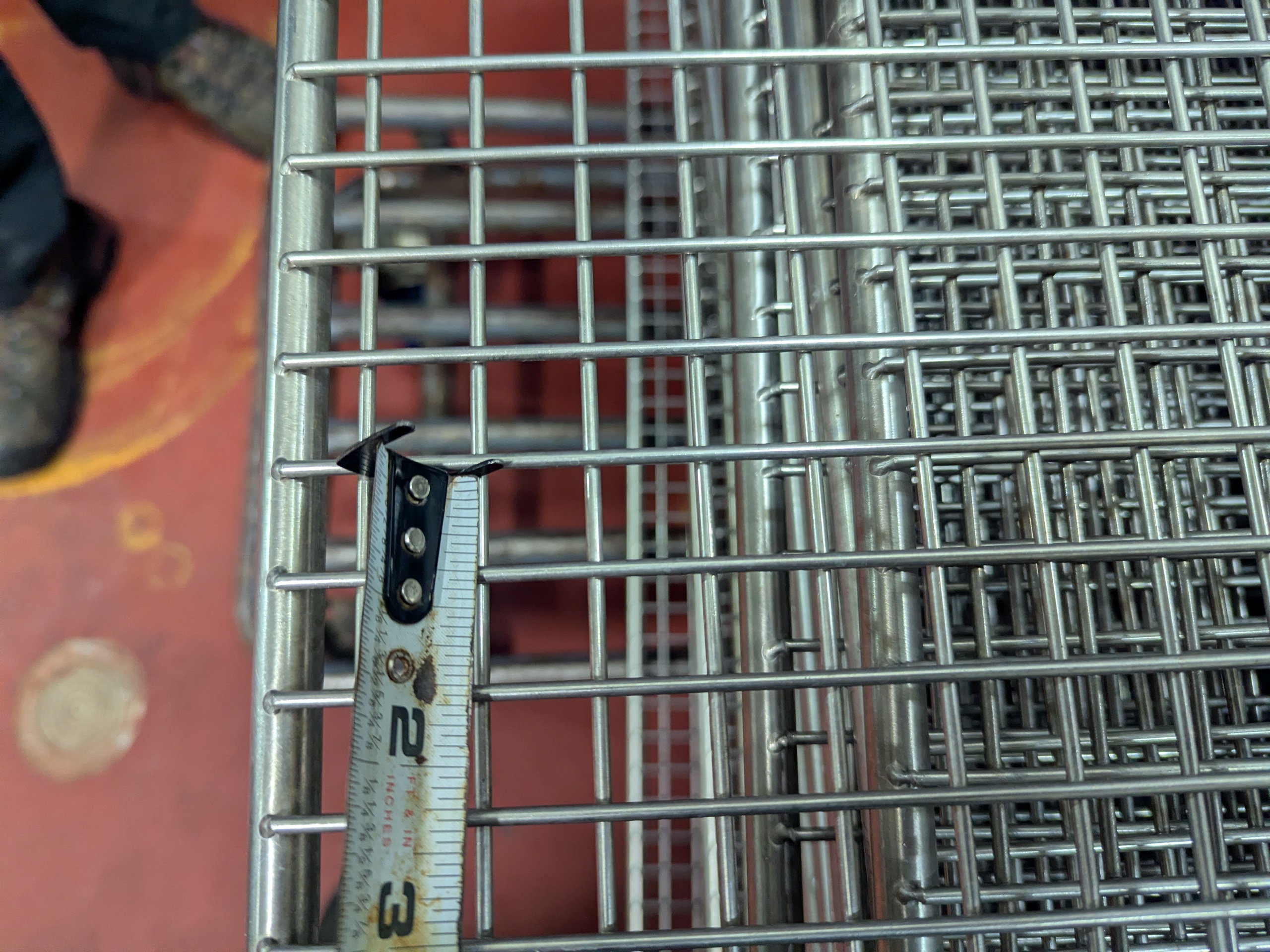Used Stainless Steel Smokehouse Screens