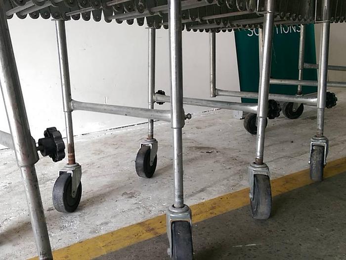Used 23' Expandable Roller Conveyor