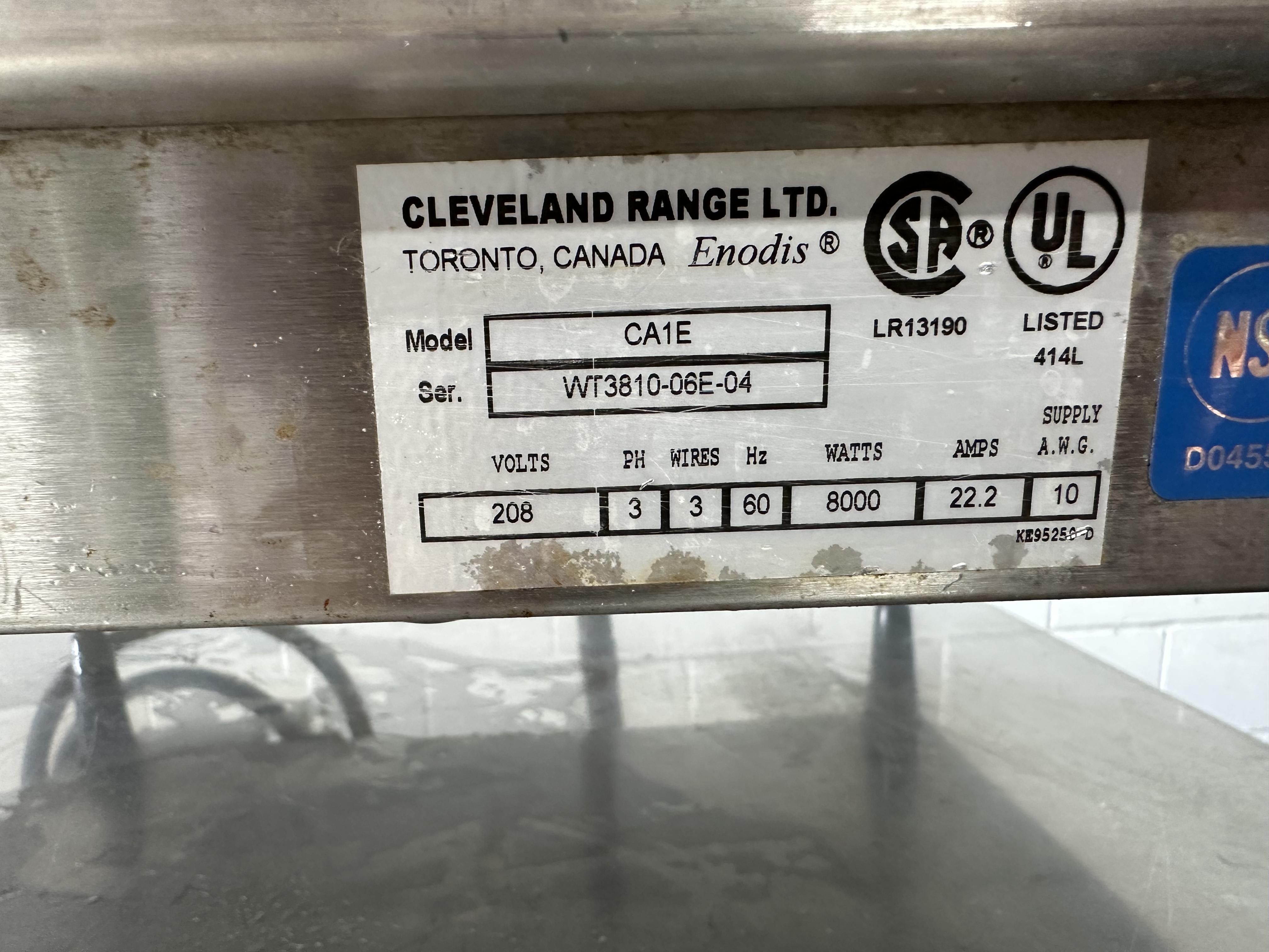 Used Garland Pronto Steam Oven