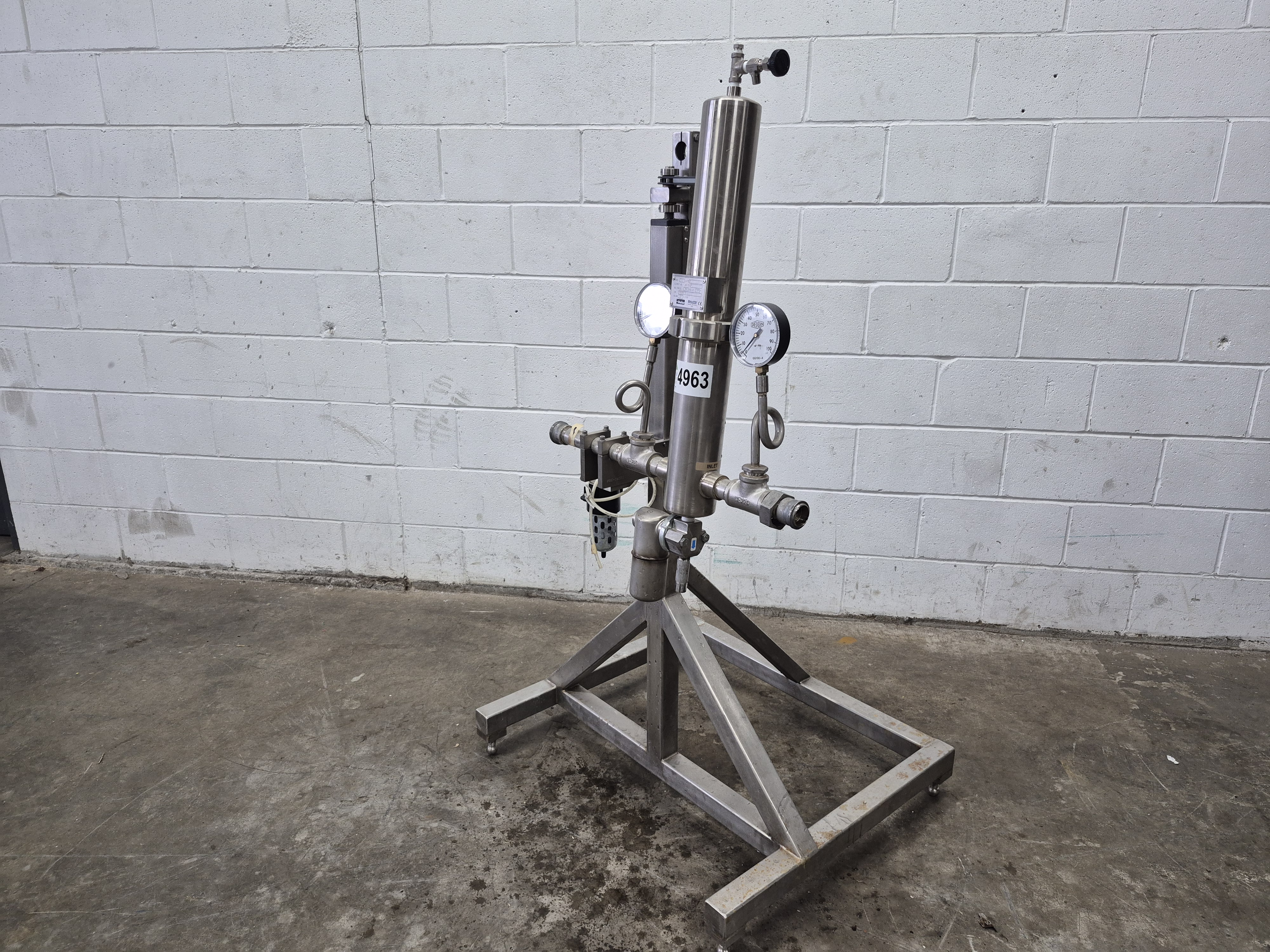 Used Parker Balston 23/75R Steam Filter Housing