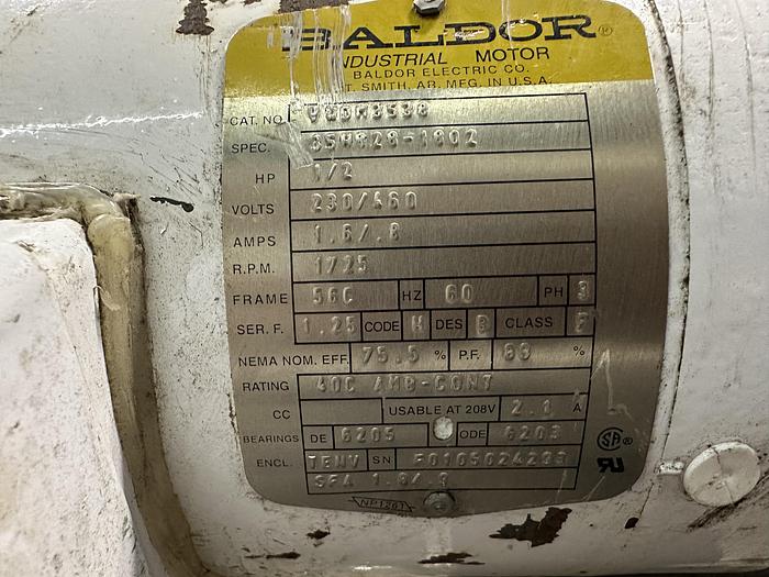 Used Dorner 8' Angled Conveyor