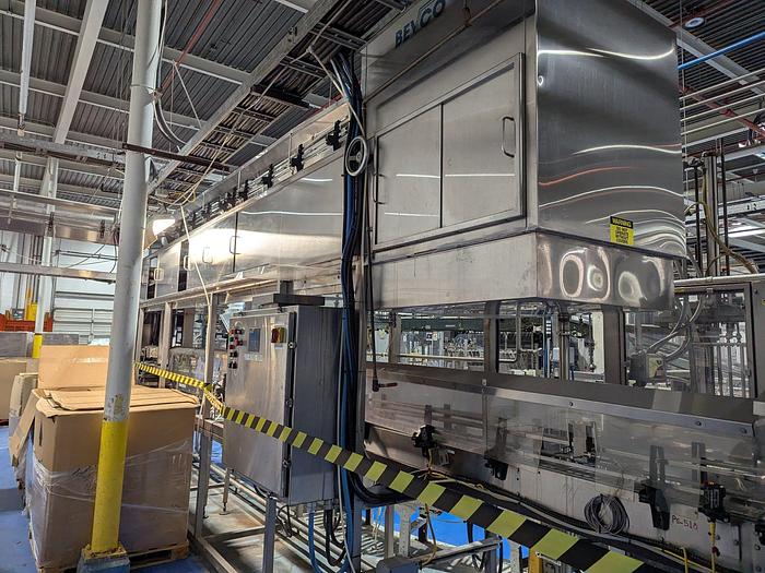 Used Glass Bottle Filling Line