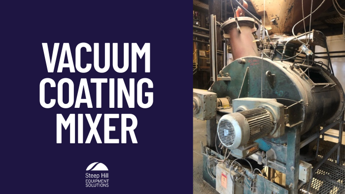 Used A & J Phlauer™ AJSP Vacuum Coating Mixer