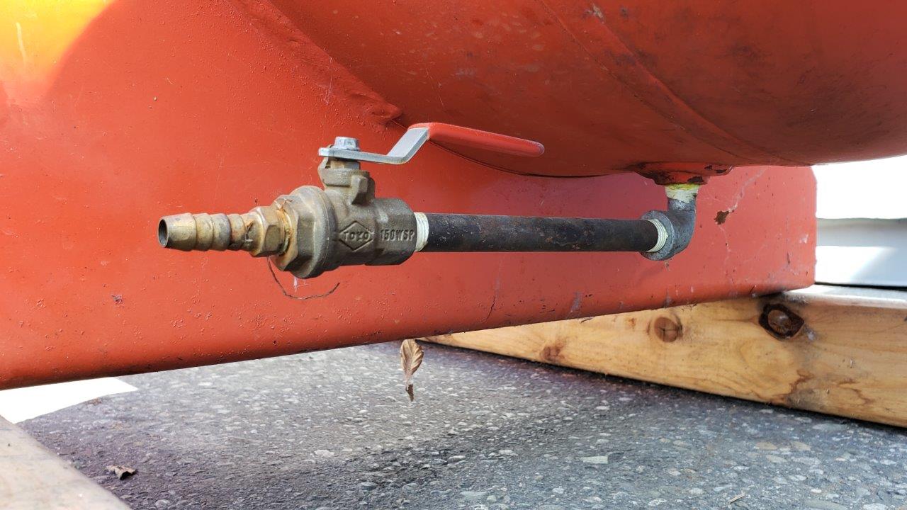 Used Devair 120 Gallon Air Compressor