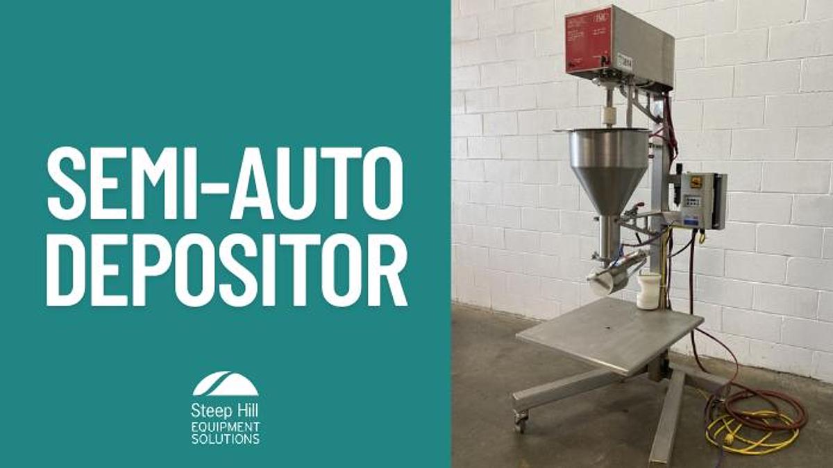 Used Unifiller SCM P1 Semi-Auto Depositor