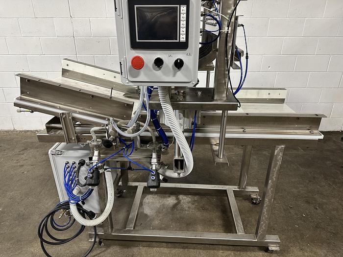 Used CBK 6 Head Bottle Filler