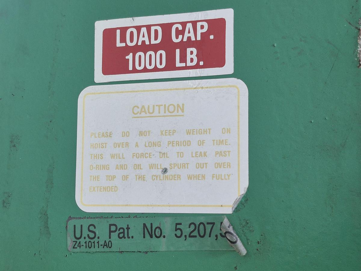 Used Valley Craft 866B Roto-Lift Drum Handler