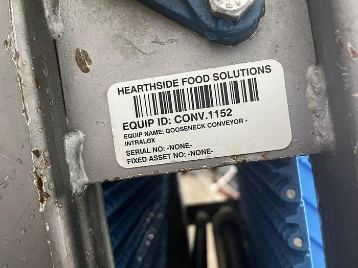 Used 3.5' High Gooseneck Conveyor