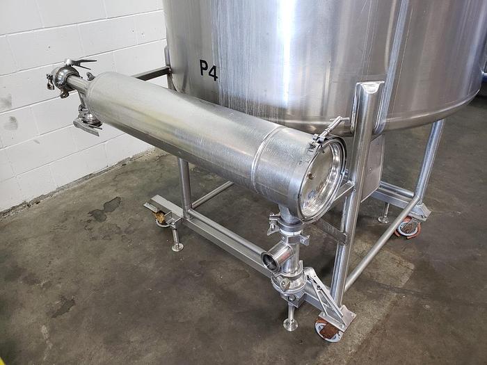 Used 300 Gallon SS Tank with Filter