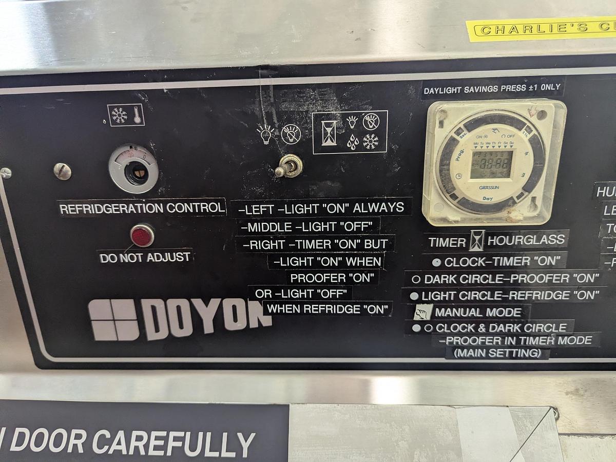 Used Doyon ER236 Commercial Roll-In Retarder Proofer