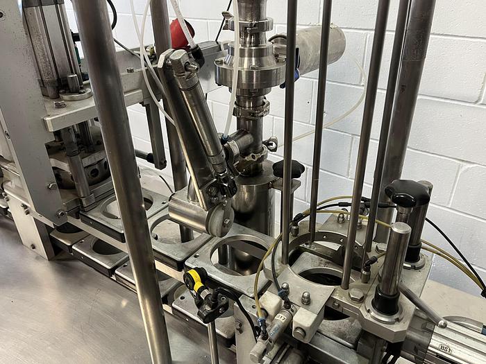 Used 2000 Pack Line Ltd PXG-1 Linear Cup Filler