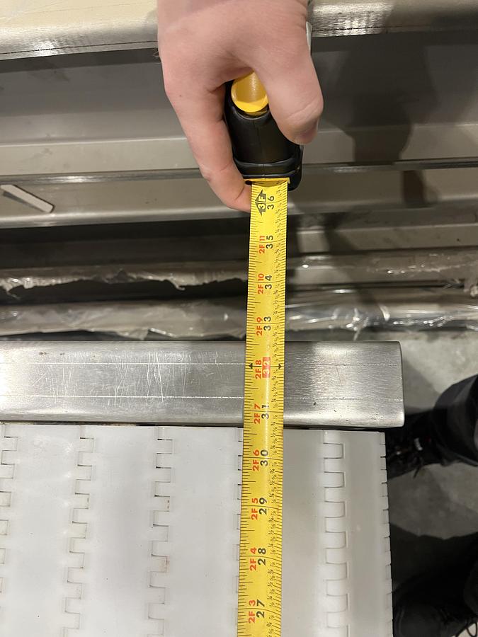 Used 8ft Modular Belt Conveyor