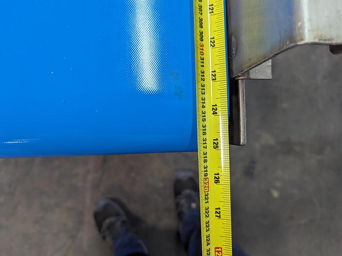 Used Custom 10' Conveyor with Removable Packaging Tables