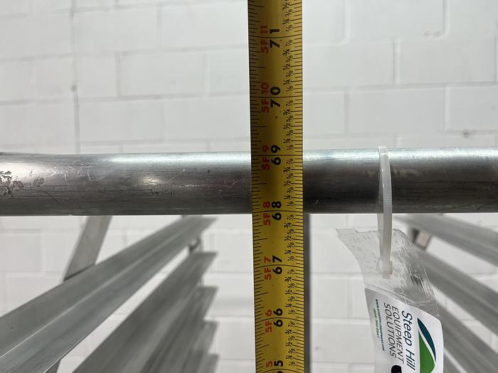 Used Aluminum Bakery Sheet Rack