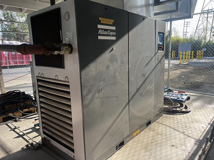 Used Atlas Copco 125 HP Rotary Screw Compressor