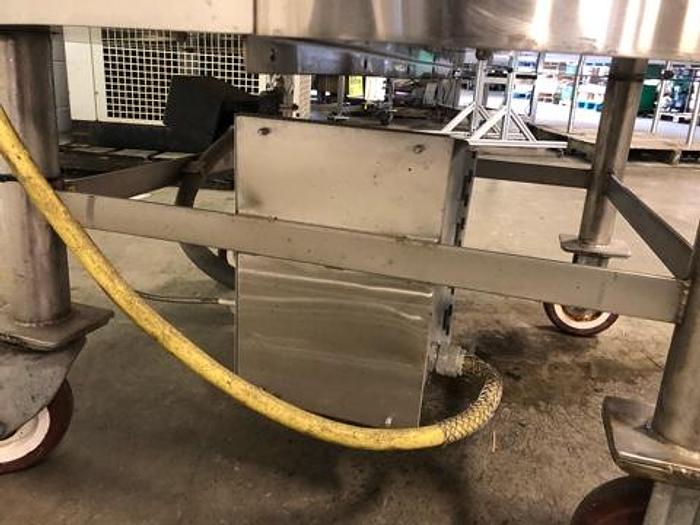 Used 200 Gallon Jacketed SS Tank with Heater