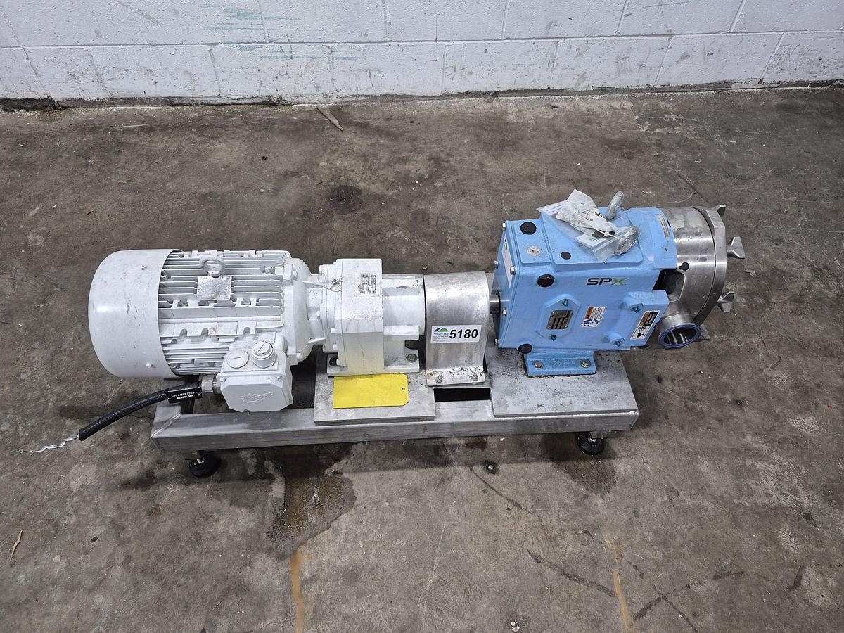 Used SPX Waukesha Cherry-Burrell Positive Displacement Pump