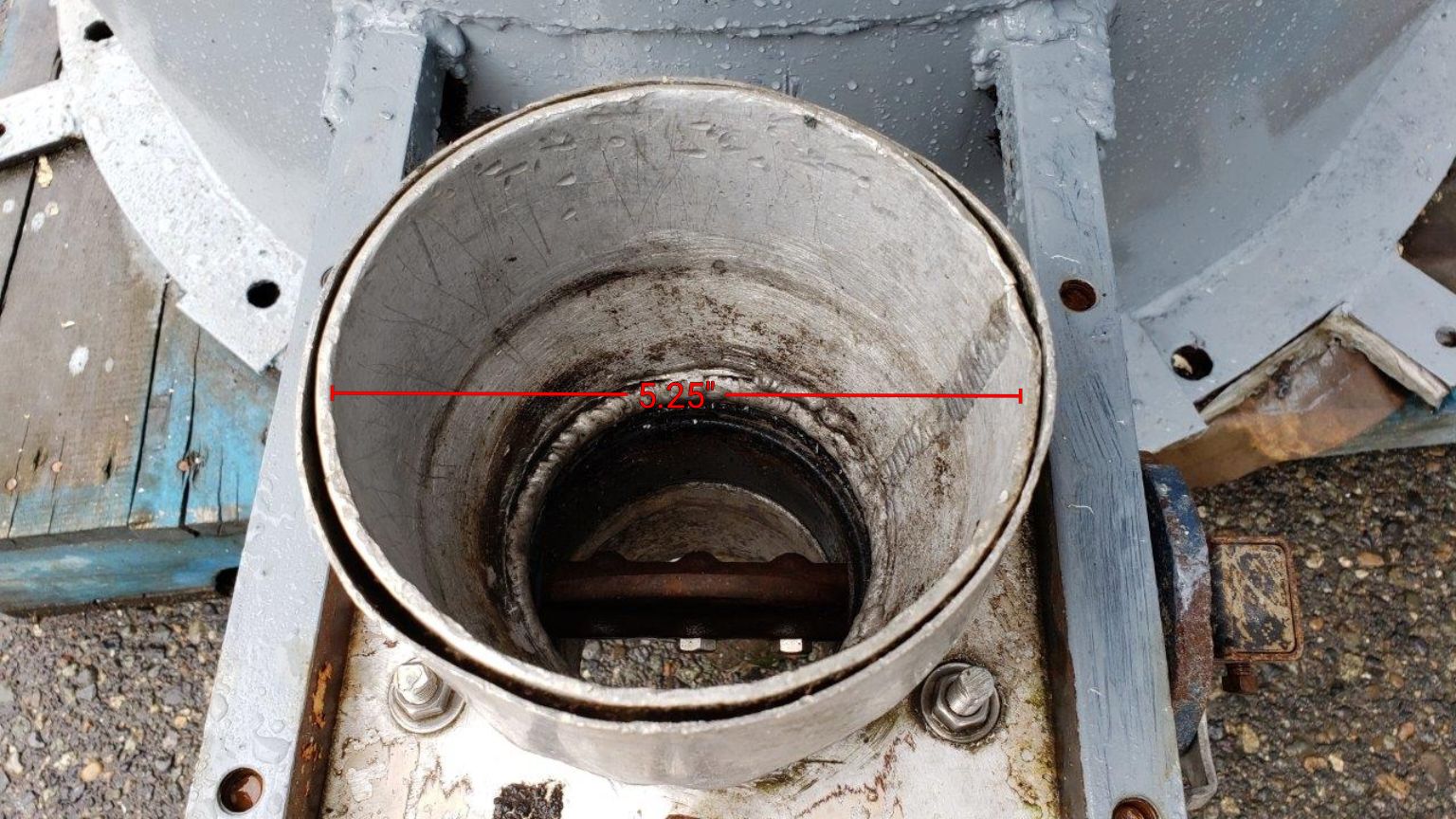 Used Gump CP43 Pressure Sifter