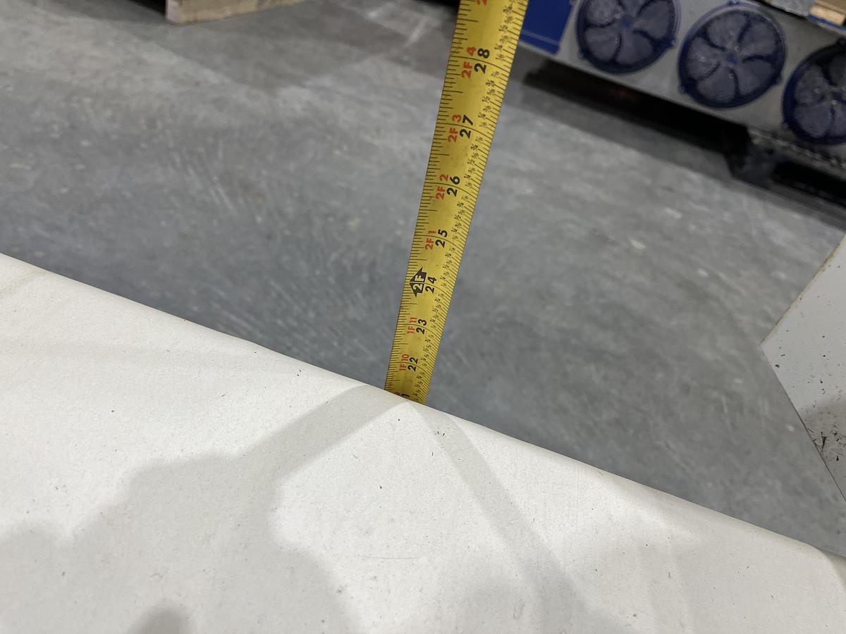 Used 18.5ft Flat Belt Conveyor