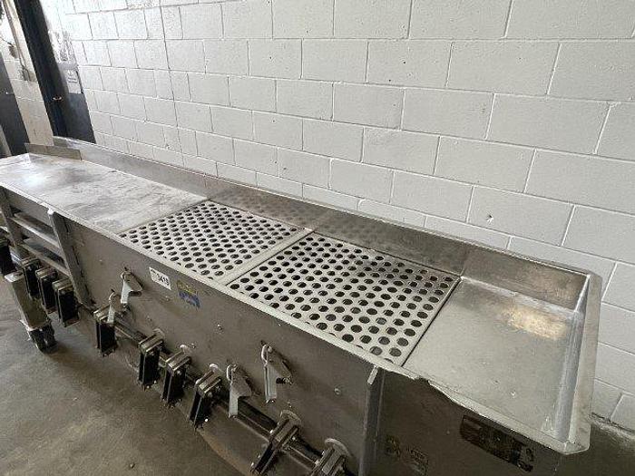 Used Key Iso-Flo Vibratory Sorting Conveyor