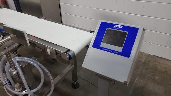 Used A&D Inspection Checkweigh System