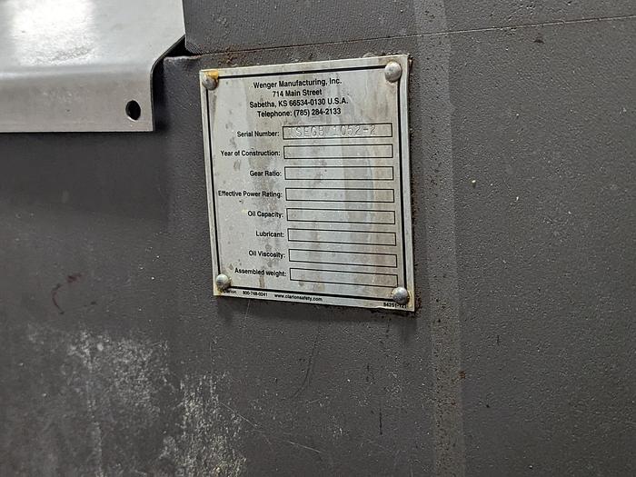 Used Wenger Extruder