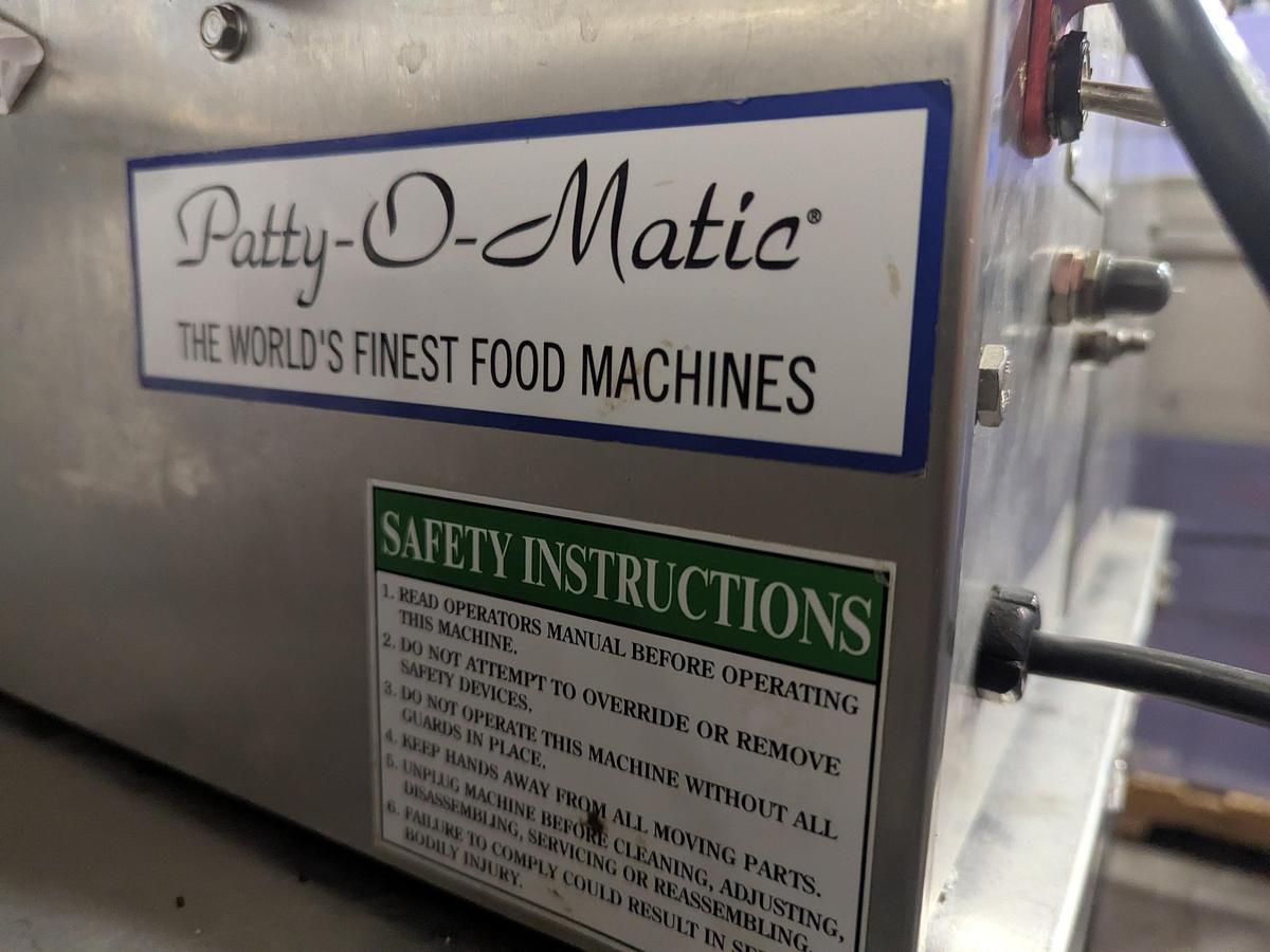 Used Patty-O-Matic PS21 Forming Machine