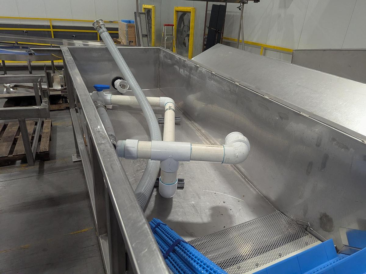 Used Bubbler Tank Conveyor