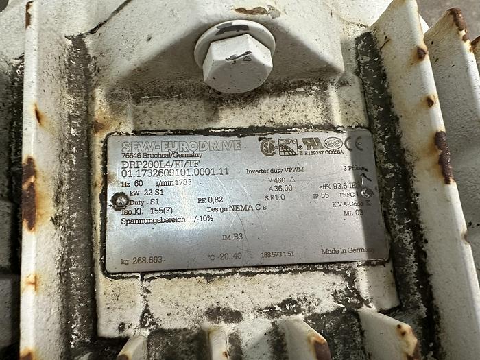 Used Sterling LPHA Liquid Ring Vacuum Pump