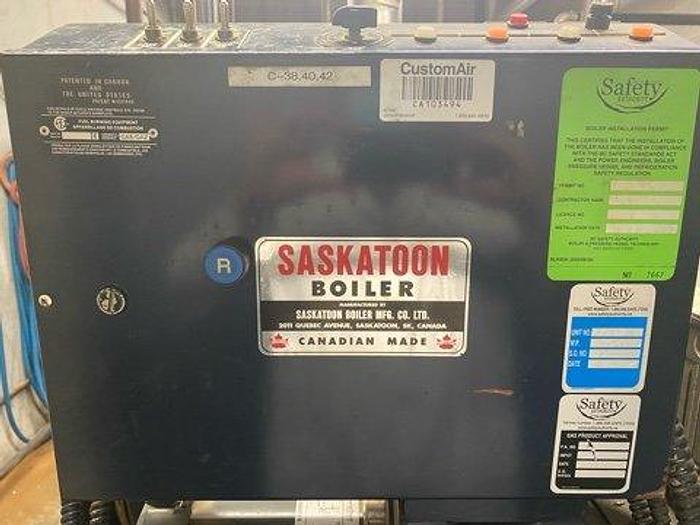 Used Saskatoon High Pressure Boiler System