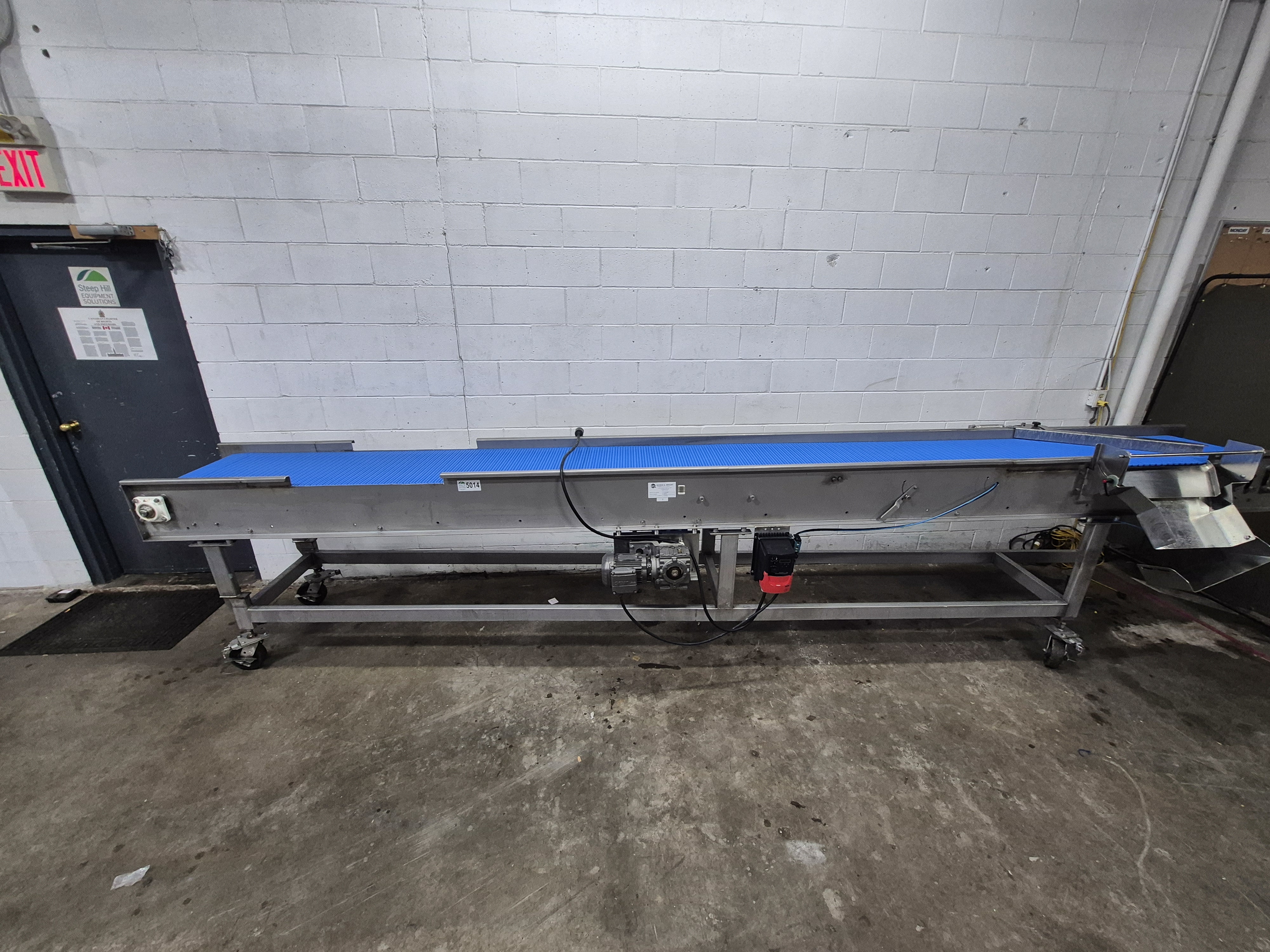 Used George A. Wright 17.5 Feet Conveyor 