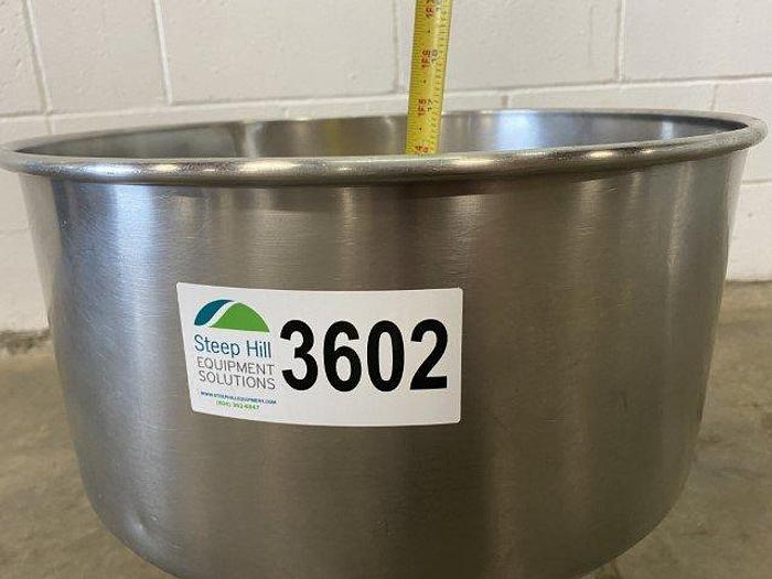 Used 7 Gallon SS Hopper