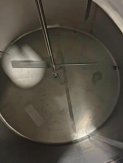 Used 5,000L Pasteurizer Tank with Agitation