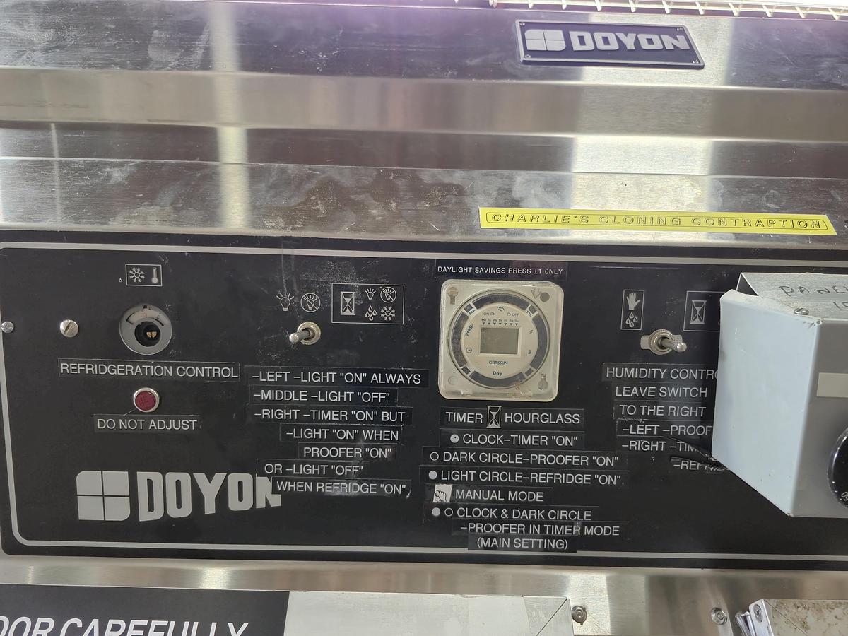 Used Doyon ER236 Roll-In Retarder Proofer Combo
