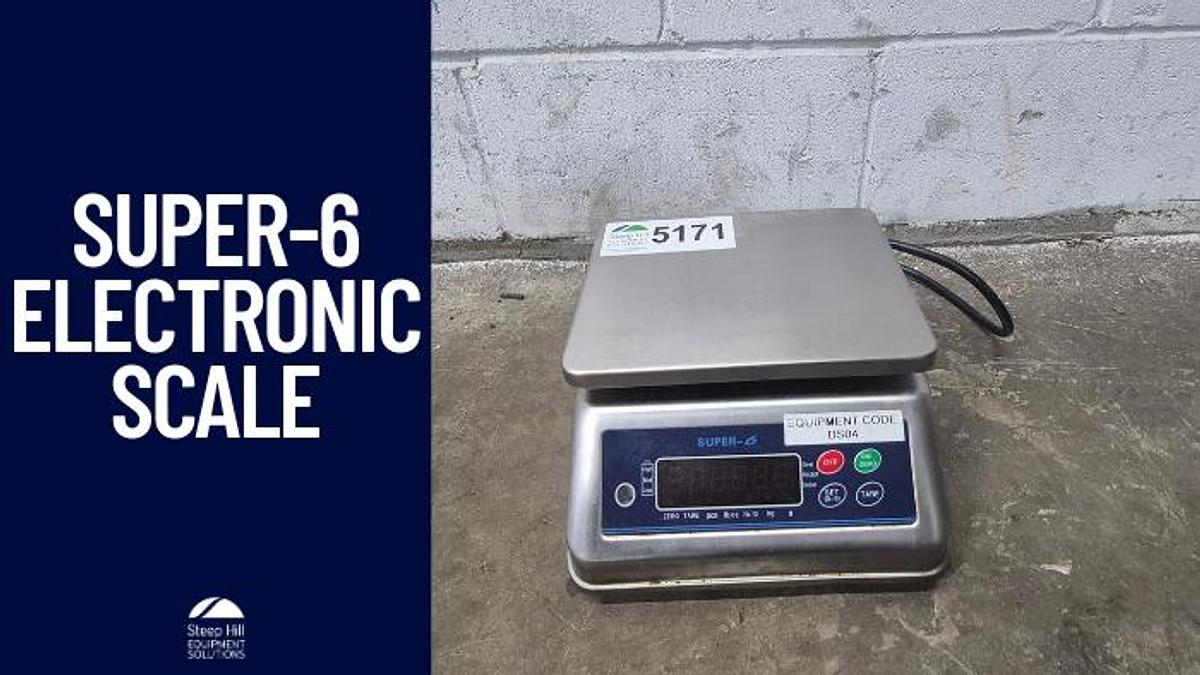 Used Super-6 Electronic Scale