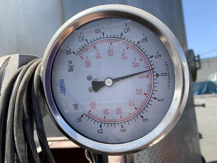 Used SZG-2000 Jacketed Rotary Vacuum Dryer