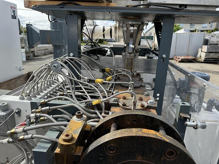 Used APV-Baker Perkins F23215 Twin Screw Extruder