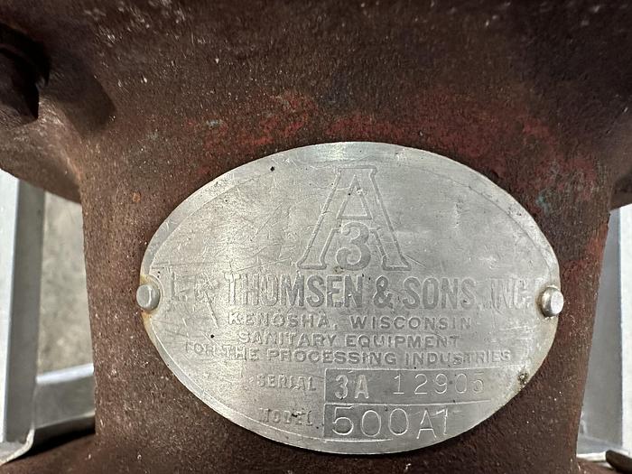 Used L.C. Thomsen & Sons 1 HP Centrifugal Pump