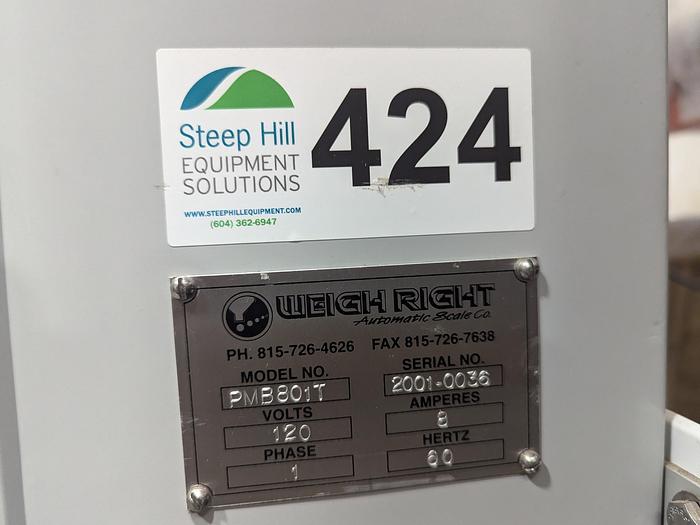 Used Weigh Right Single Lane Scale Filler