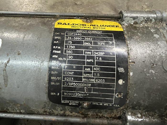 Used 4.5' High Z-Style Incline Conveyor