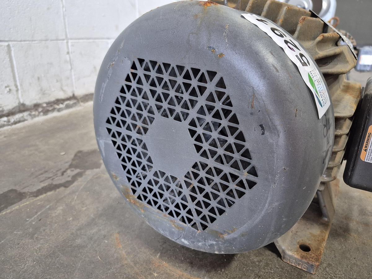 Used Baldor M2333T 15 HP 3-Phase Electric Motor