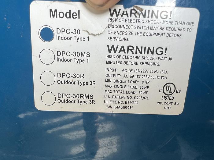 Used Phase Perfect DPC-30 Phase Convertor