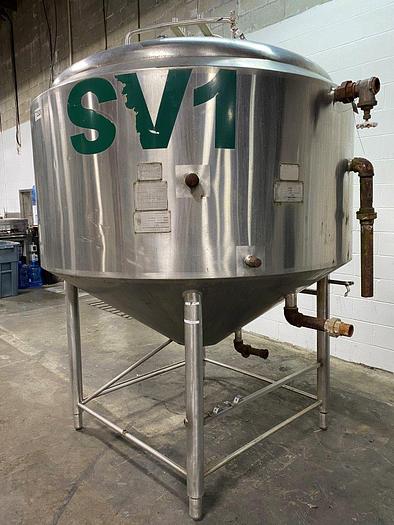 Used Crepaco 600 Gallon Jacketed Dairy Tank