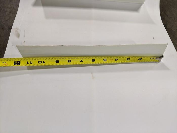 Used 18' Cleated Conveyor Belt