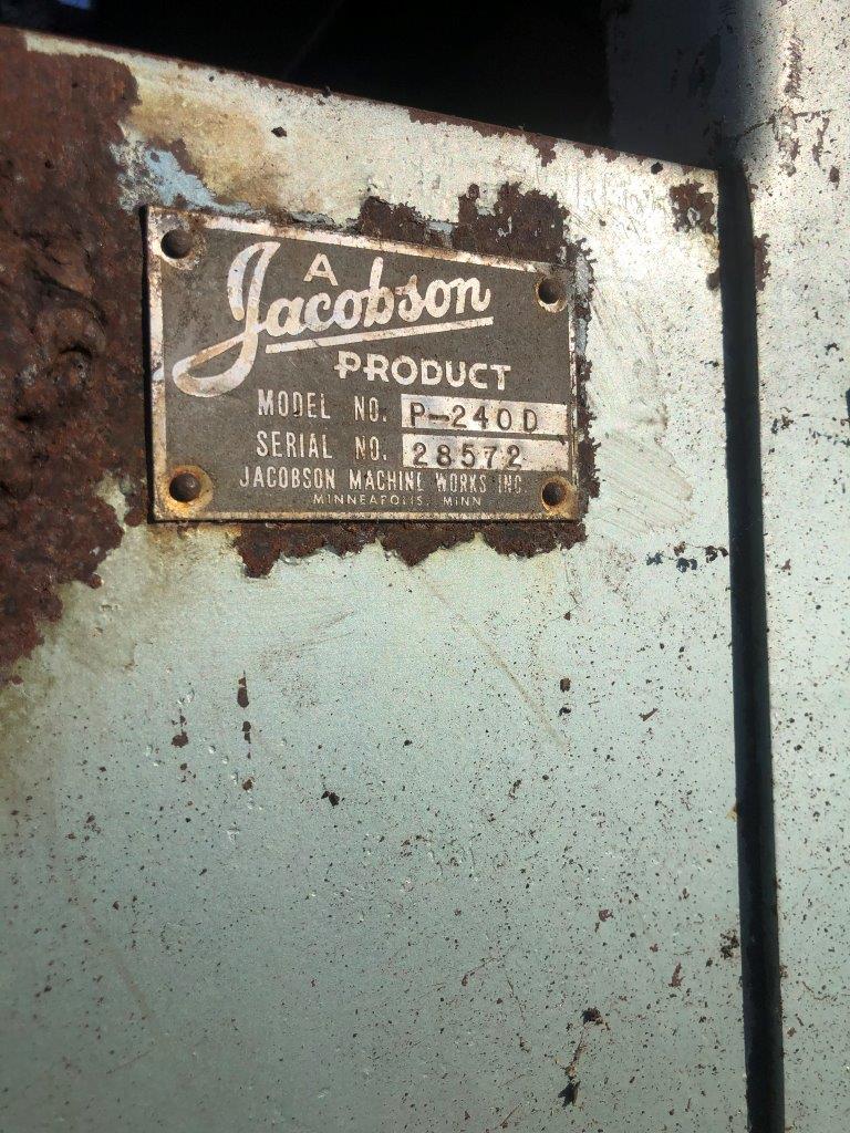 Used Jacobson P-240D Pulverator Hammermill