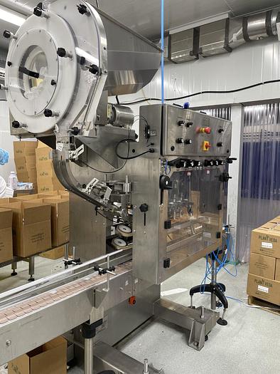 Used Acasi 8-Head Piston Filler & Inline Capper