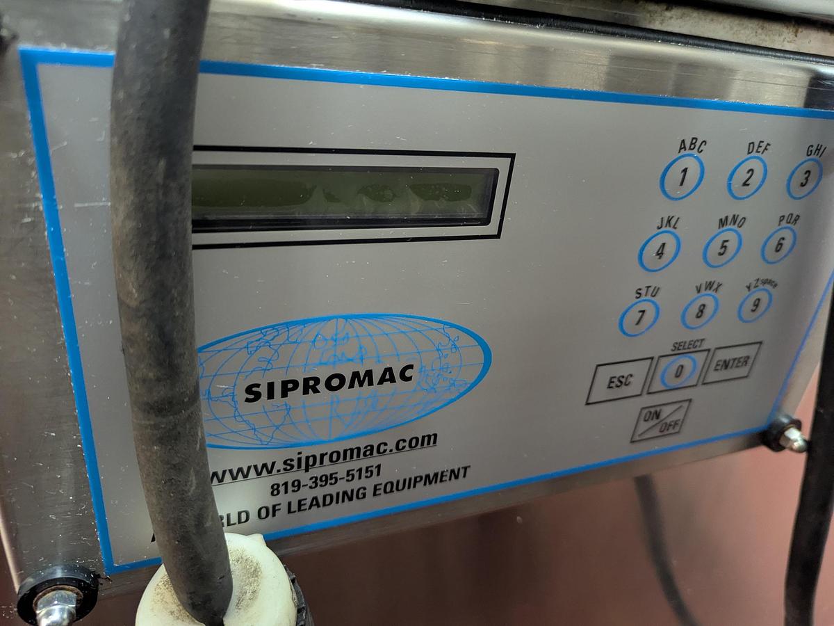 Used Sipromac Double-Chamber Vacuum Sealer Machine