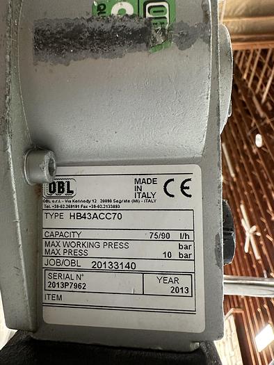 Used Spadoni Horizontal Plate Filter DCBA